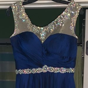 Royal Blue Prom Dress